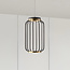 Pendelleuchte Puri mit integrierter LED - Schwarz und Gold
