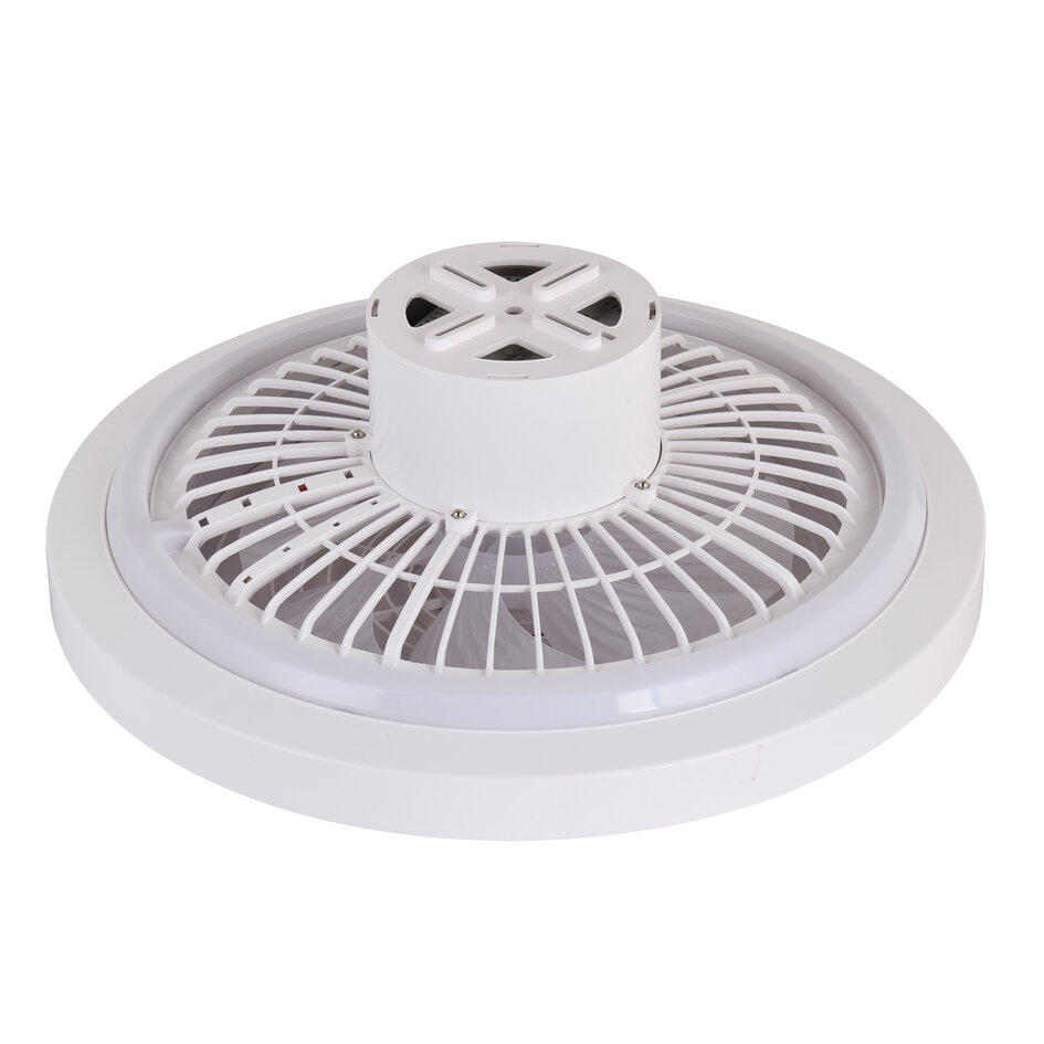 Smarter Deckenventilator Tuul mit Tuya Smart App und RGBW-Funktion - Weiß