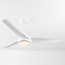 Deckenventilator Angin mit integrierter LED und Fernbedienung - Weiß