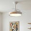 Deckenventilator Vjetar mit integrierter LED und ausklappbaren Flügeln - Weiß