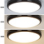 Deckenleuchte mit Notfunktion | CCT-Schalter 3000K/4000K/6500K | Schwarz