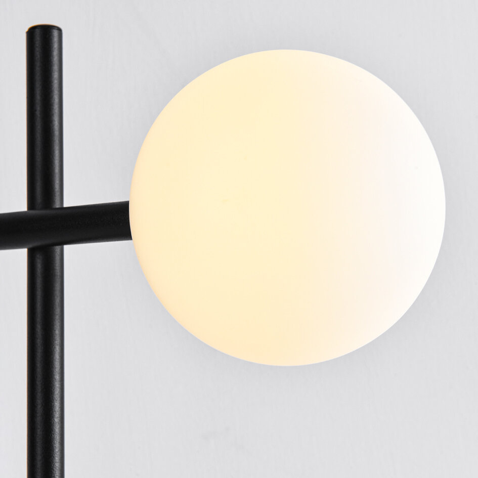 Tischlampe Glenn - Milchglas