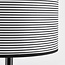 Stehlampe Maggie in Schwarz mit Stoffschirm