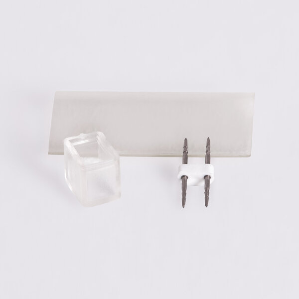 Verbindungsstecker für runde Lichtschläuche