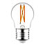 E27 Filamentlampe LED Dim-to-Warm 4,5 Watt, 45 mm (2700-2200K)