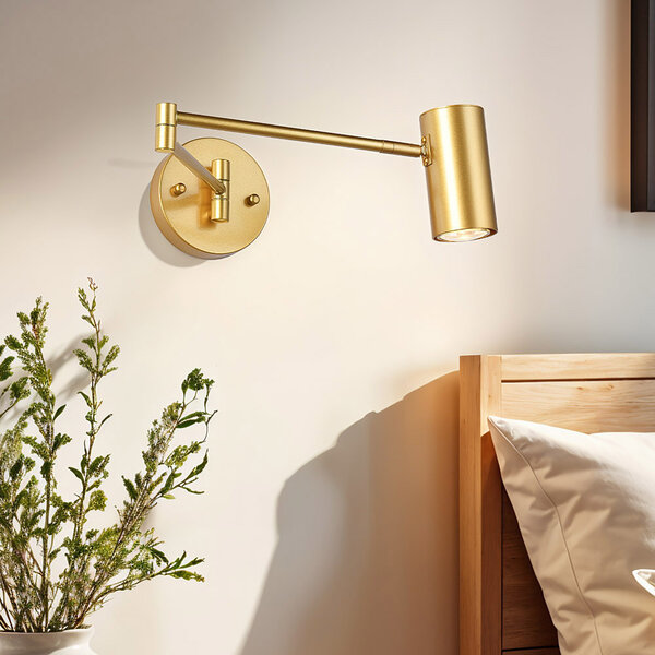 Goldene Wandlampe - Revah