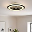 Deckenventilator Meva mit RGBW-Funktion und Sterneffekt