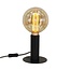 Tischlampe Niek - schwarzes offenes Design aus Metall