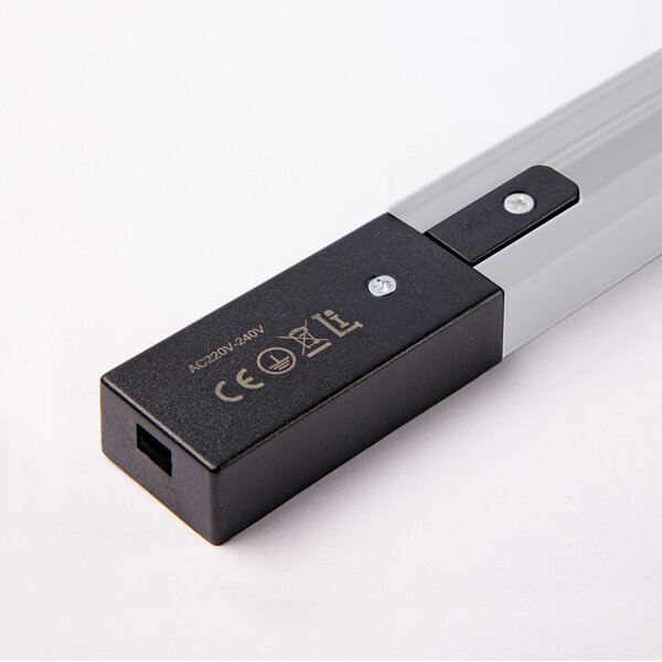 Anschlussblock für 1-Phasen-Stromschiene - schwarz