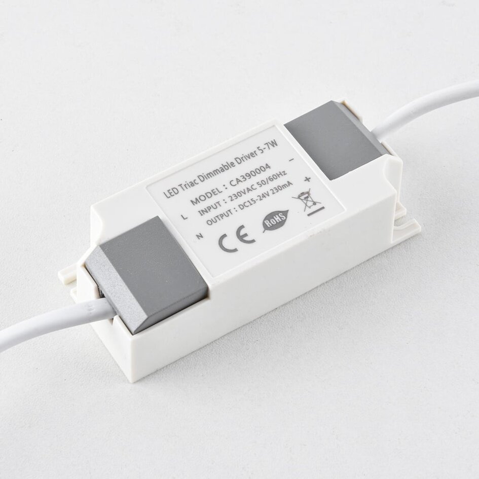 Einbauspot schwarz 5W UGR<19 + CCT - Siem