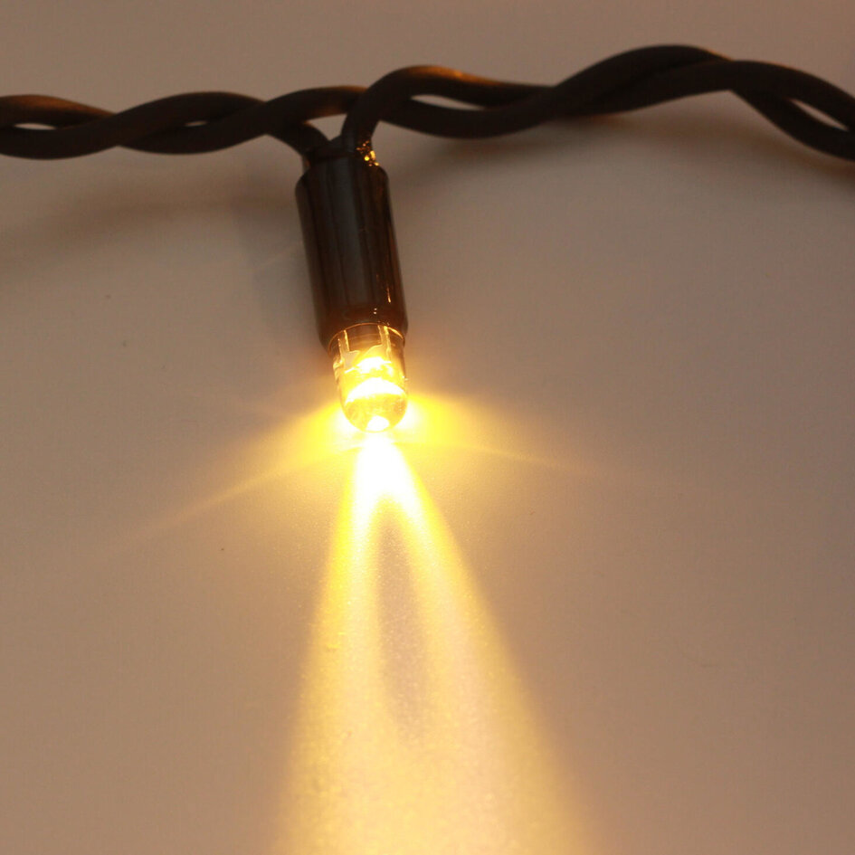 Eiszapfen-Lichterkette erweiterbar | ab 3 Meter mit 114 LEDs - extra warm | Gummi