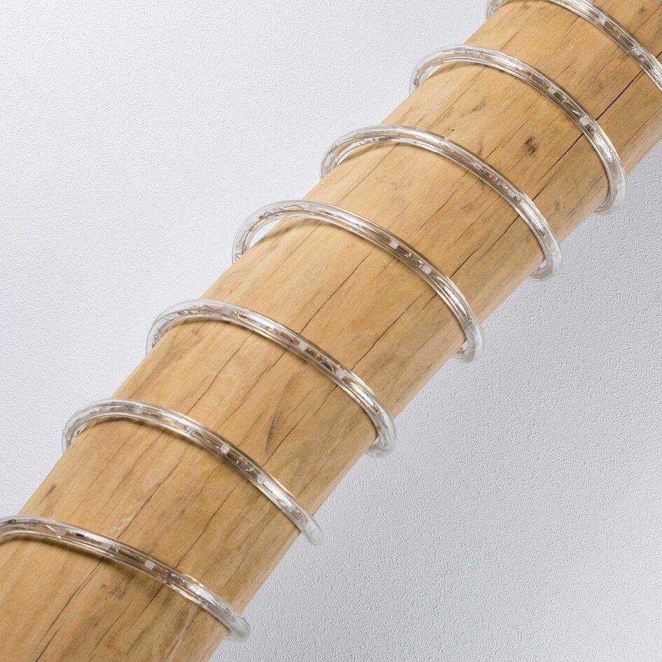 Runder Lichtschlauch 13 mm | 25 Meter mit 750 LEDs | 2700K warmweiß