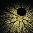 Stimmungsvolle schwarze Solar-Tischleuchte Adara - mit integrierter LED