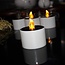 Solar-Teelichter Capri - 6er-Set mit integrierter LED