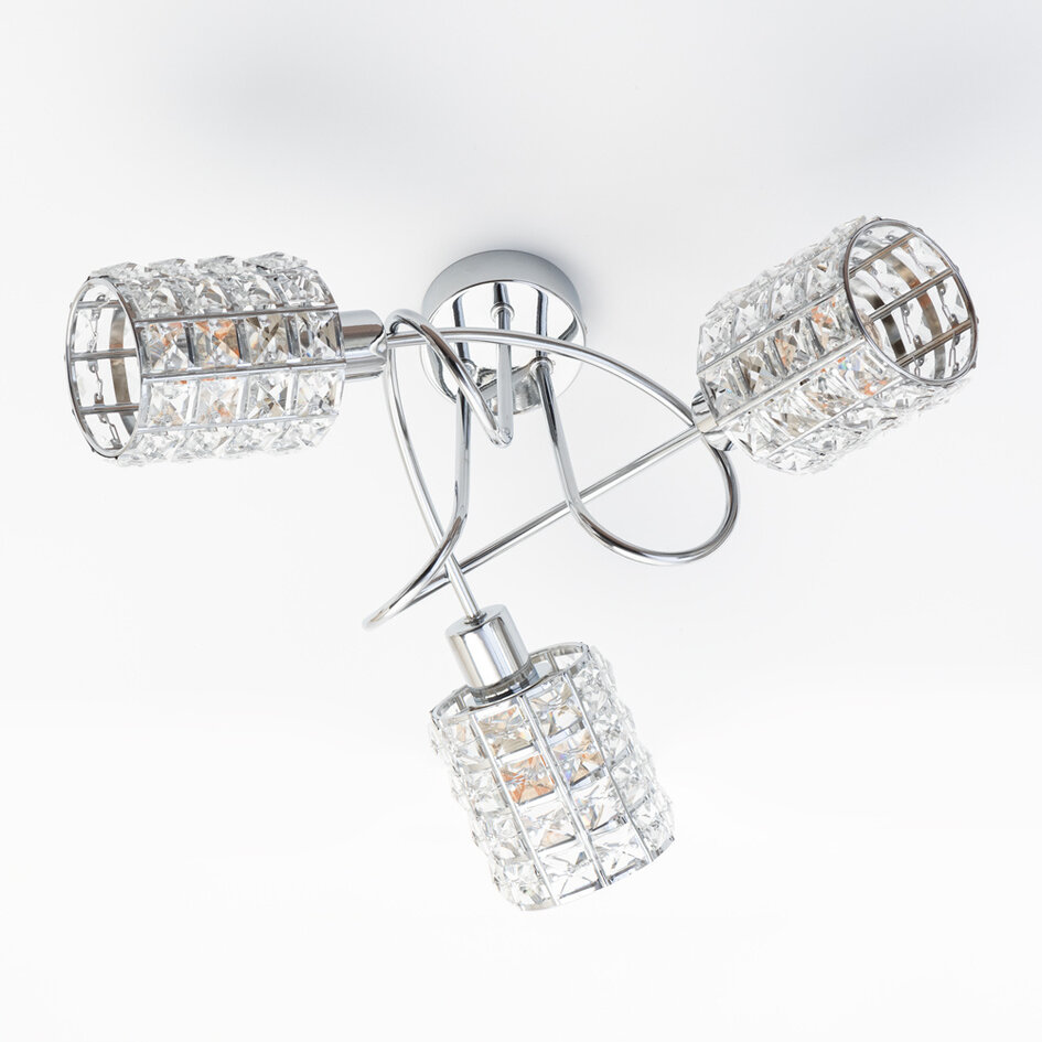 Design-Deckenlampe mit 3 Spots - Hera
