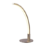 Design-Tischlampe Finn in Chrom mit integrierter LED