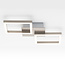 Design-Deckenlampe Porter 2-flammig mit integrierten LEDs, dimmbar