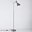 Stehlampe Georgia - Antiksilber mit Kupfer