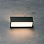 Außenwandlampe Pixie mit integrierten LEDs - Schwarz