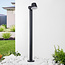 Verstellbare Sockelleuchte Cooper - Schwarz mit integrierter LED