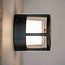 Runde Wandlampe Millie - Schwarz