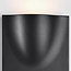 Außenwandlampe Zack quadratisch - Schwarz mit integrierter LED