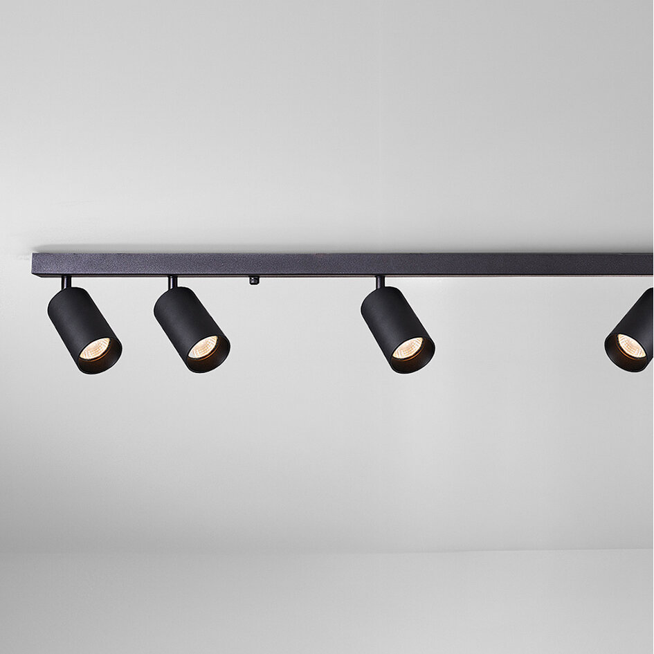 Industrial-Deckenlampe Flo, schwenkbar