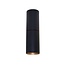 Moderne Wandlampe Pam in Schwarz mit Gold