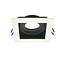 Modernes schwenkbares Downlight schwarz mit weiß - Ace