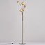 Moderne Stehlampe Claire 5-flammig in Gold