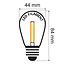 Illu-Lichterketten-Set mit LED-Lampen mit doppeltem Filament, dimmbar