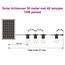 Solar-Lichterkette 30 Meter 40 Lämpchen, 10W Solarpanel