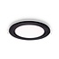 12W LED-Downlight mit CCT rund - 3000K/4000K/6500K - Ø170mm - Schwarz