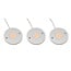 LED Schrankbeleuchtung Kaya Komplett-Set mit 3 Spots