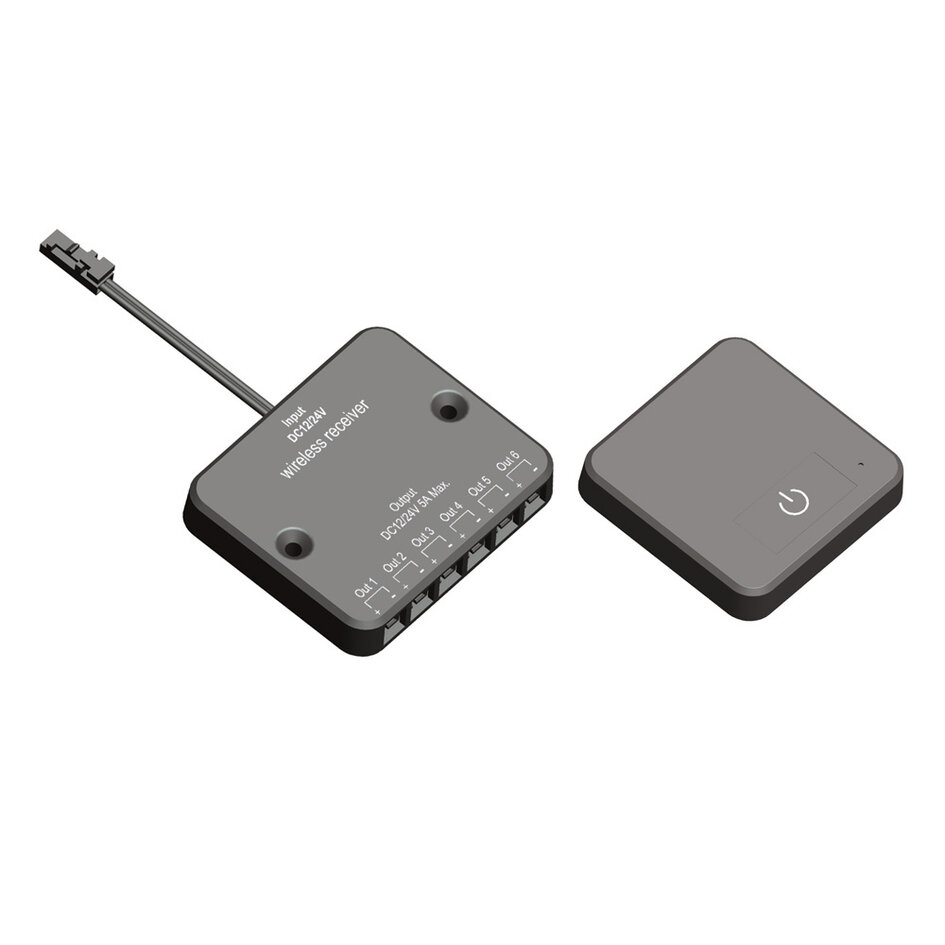 Drahtloser quadratischer Touch-Dimmer