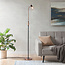 Industrial-Stehlampe Allison, Kupfer mit Mattschwarz