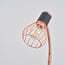 Industrial-Tischlampe Ruby, Kupfer mit Mattschwarz