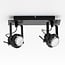 Design-Deckenlampe Dayton 2-flammig, verstellbar Schwarz