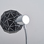 Moderne Tischlampe Aimee in Schwarz