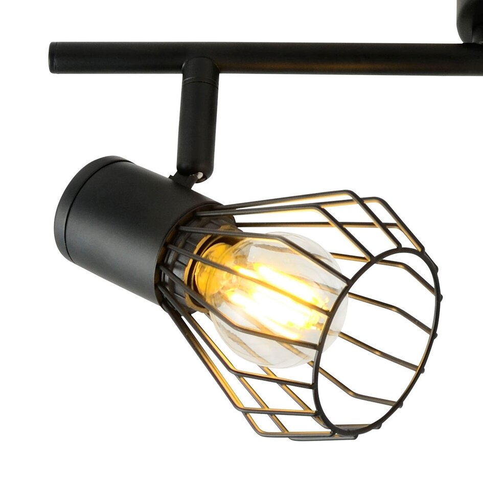 Deckenleuchte Julia 2-flammig - schwarz