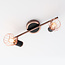Deckenlampe Vivian 2-flammig, Kupfer