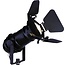 Tischlampe Cam, mattschwarz