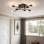 Deckenlampe Montana, mattschwarz