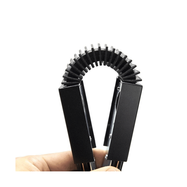 Flexibler Anschluss für 1-Phasen-Stromschiene - schwarz