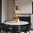 Moderne Hängelampe in schwarz mit Goldton - New York