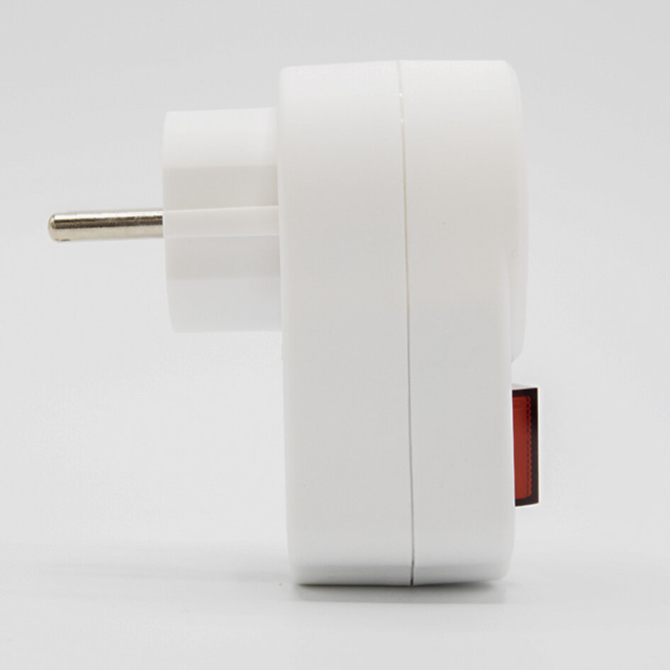 Aufbau-Stecker mit Schalter