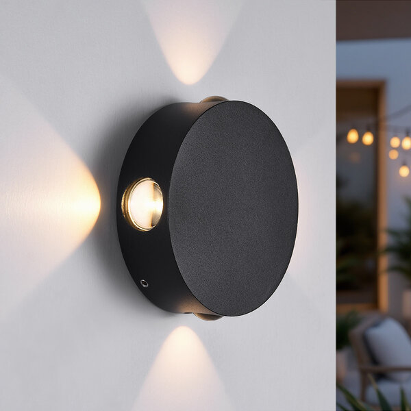 Industrie-Wandleuchte Marine - weiß