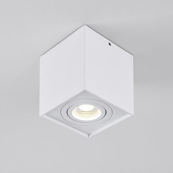 Design-Spot Carl, schwenkbar - weiß