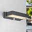 Außenwandlampe Onyx mit Sensor - Anthrazit mit integrierter LED
