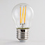 2,5W & 4,5W Filament-Lampe, 2200-2700K, klares Glas Ø45mm, Dim-to-Warm